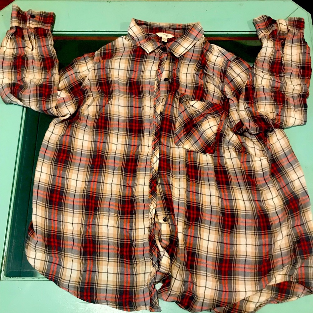 Terra & Sky Button Up